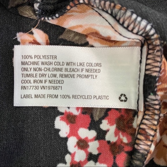 XHILARATION Wide Leg Floral Pants XS - Picture 10 of 16